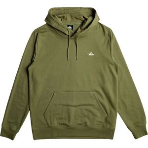 Basic - Long Sleeve Pullover Hoodie - Grijs - Katoen Polyester Mix
