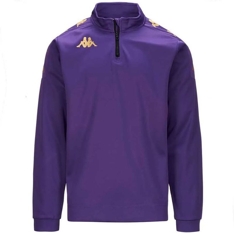 Kappa Gassolo Halve Rits Sweatshirt Paars Man