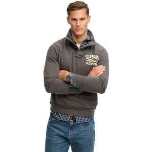 Superdry - Vintage Athletic - Sweatshirt - Licht Geborsteld - Lange Mouw