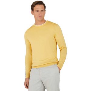 Hackett Gmd Merino Silk Sweatshirt Geel XL Man