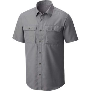 Mountain Hardwear Canyon Short Sleeve Shirt Grijs M Man
