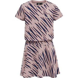 Hummel - hmlAMELIA DRESS - Jurk - Jersey - Biologisch Katoen - Korte Mouwen