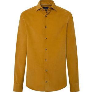 Hackett Smart Babycord Overhemd Met Lange Mouwen