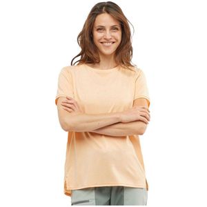 Salomon Outline Summer Short Sleeve T-shirt Oranje XL Vrouw