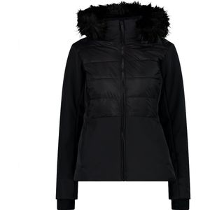 Cmp Zip Hood 31w0066f Jacket Zwart L Vrouw