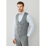 Hackett - HM470503 - Bodywarmer - Grijs - Getailleerd - Wol - Klassiek
