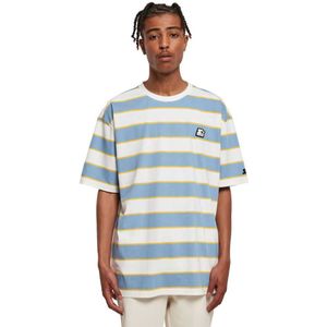 Starter Black Label Block Stripes Short Sleeve T-shirt Wit XL Man