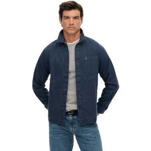 Superdry Merchant Linen Blend Overshirt