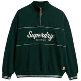 Superdry - Country Club Loose - Sweatshirt - Met Halve Rits