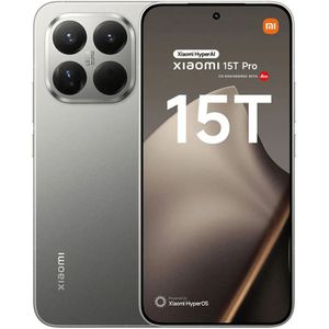 Xiaomi - 15T Pro 5G - Smartphone - Grijs - 12GB RAM - 1TB Opslag