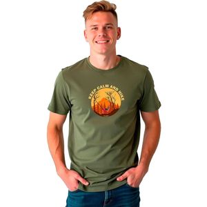 Kruskis Calm And Hike T-shirt Met Korte Mouwen