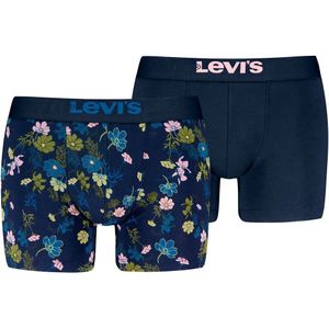 Levi's Boxer - 2-Pack - Blauw - Katoen
