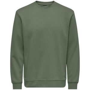 Only & Sons Connor Reg Sweatshirt Groen XL Man
