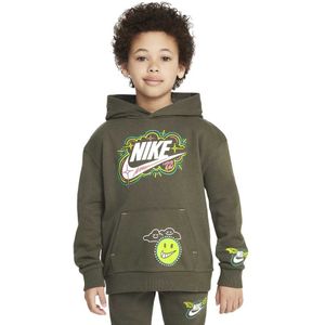 Nike Kids Pull-over Hoodie Groen 6-7 Years