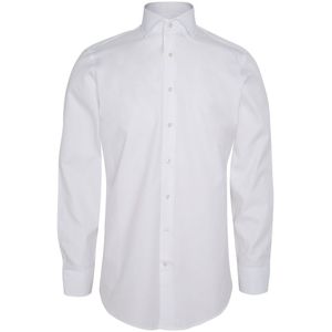 Hackett Sr Plain Twill Overhemd Met Lange Mouwen