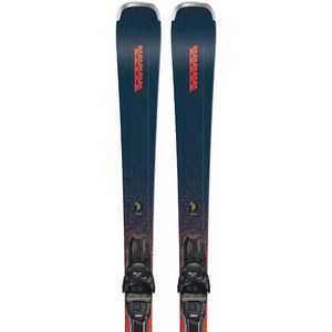 K2 Disruption 76x+m3 10 Compact Quikclik Alpine Skis Pack Blauw 163