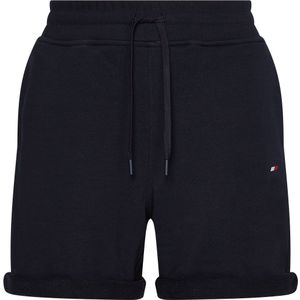 Tommy Hilfiger Terry Rolled-up Shorts Zwart L Vrouw