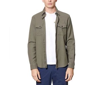 Original Penguin Cloth Loopback Overshirt Overhemd Met Lange Mouwen