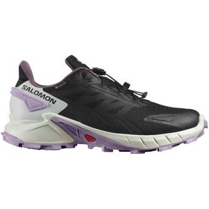 Salomon Supercross 4 Goretex Trail Running Shoes Zwart EU 39 1/3 Vrouw