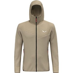 Salewa - Puez Waffle Hybrid - Jack - Groen - Polarlite Stretch Fleece