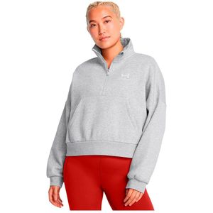 Under Armour Icon Fleece Oversized Sweatshirt Met Halve Rits