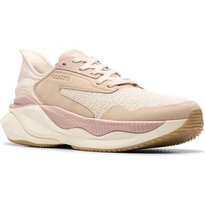 Clarks - Tempeschoenen - Groen - Stof - Casual - Plat - Veters