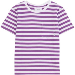 Makia Verkstad Short Sleeve T-shirt Paars 134-140 cm Jongen