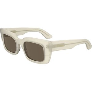 Calvin Klein 24512s Sunglasses Beige White 9/CAT2 Man