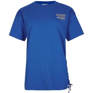 O´neill Stream Adjustable Short Sleeve T-shirt Blauw S Vrouw