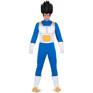 Viving Costumes Vegeta With Shirts Vest Gloves And Covers Costume Blauw M