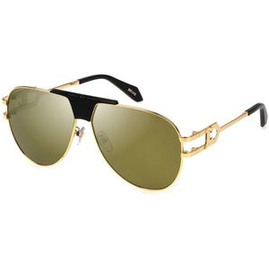 Just Cavalli Sjc095 Sunglasses Goud Brown/Mirror Gold / CAT3 Man