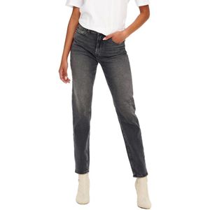 Only Emily Stretch Fit Cro614 Hoogzittende Jeans Gerenoveerd