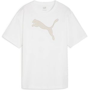 Puma Graphic Short Sleeve T-shirt Wit L Vrouw