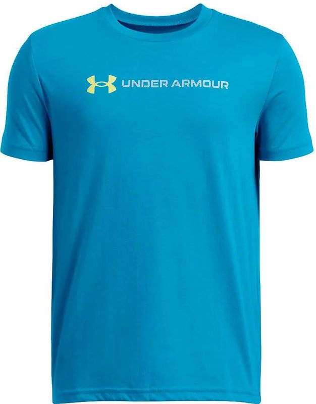 Under Armour - UA Logo - T-shirt - Korte Mouw - Katoenmix - Zwart