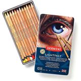 Derwent Metallic Box Lightfast Pencil 12 Units