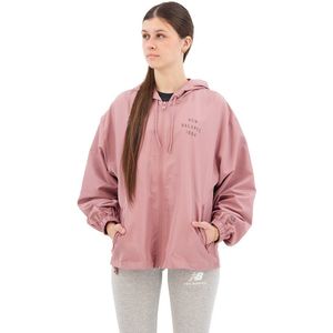 New Balance Iconic Collegiate Jacket Roze XS Vrouw