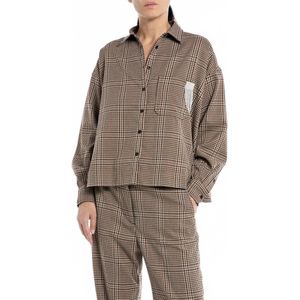 Replay W2110 .000.52645 Overhemd Met Lange Mouwen