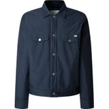 Pepe Jeans - PM403102 - Gewatteerd Jack - Marineblauw - Casual - Polyester