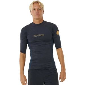 Rip Curl - Dawn Patrol - UV Performance S/S Lycra - Blauw - 88% Elastaan, 12% Polyester