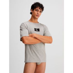 Calvin Klein Underwear 000nm2399e Short Sleeve Crew Neck Base Layer Grijs XL Man