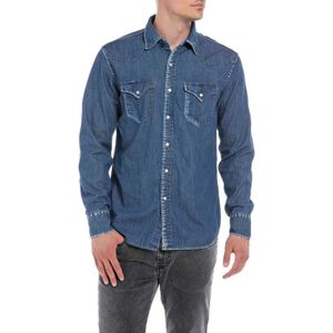 Replay M4023 .000.620 40a Overhemd Met Lange Mouwen