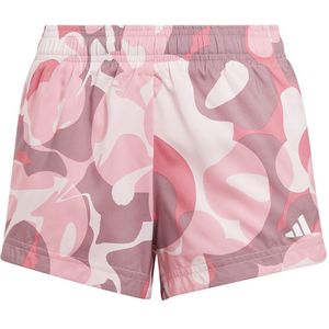 Adidas Essentials Aeroready Seasonal Print Shorts Roze 13-14 Years