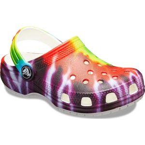 Crocs Classic Tie Dye Graphic Klompen