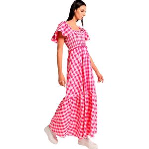 Lois Jeans 10974 Jurk Met Korte Mouwen