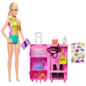 Barbie You Can Be A Blonde Marine Biologist Doll Veelkleurig