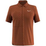 Puez Dry - Heren Shirt - Korte Mouwen - Blauw - Nylon - Ademend