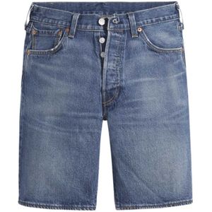 Levi´s ® Plus 501 Hemmed Denim Shorts Blauw 46 Man