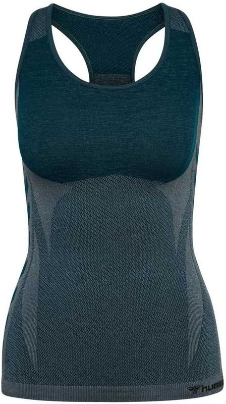 Hummel - Cleaa Seamless - Mouwloos T-shirt - Rekbaar - Antibacterieel - Ventilatie