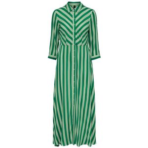 Yas Savanna Long Sleeve Long Dress Groen XL Vrouw