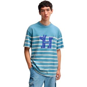 Hugo Nolastripe Blue Sweatshirt